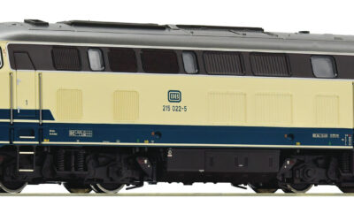 Roco 70761  Diesellokomotive BR 215, DB oz/bl Sound