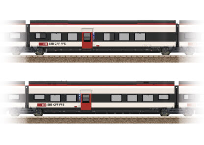 Trix 23282 <br>Ergänzungswagen-Set 2 zum RABe 501 Giruno | 23282