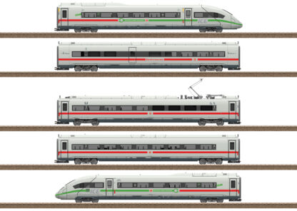 Trix 25976 <br>Triebwagenzug ICE 4 Baureihe 412/812 mit grünem Streifen | 25976