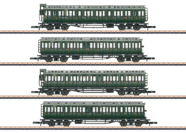 Märklin 87565 <br>Wagen-Set Abteilwagen Reisezug DB | 87565