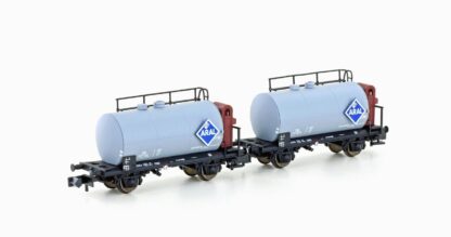 Hobbytrain H24802 <br>2er Set Leichtbau-Kesselwagen "ARAL", DB, Ep. III | H24802