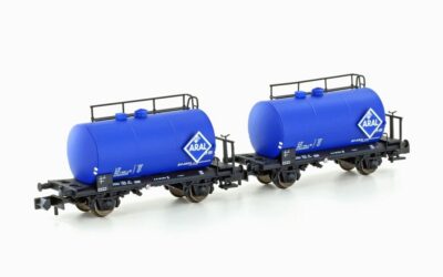 Hobbytrain H24833 2er Set Leichtbau-Kesselwagen „ARAL“, Ep. IV