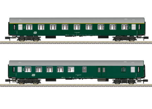 Trix 18251 <br>Schnellzugwagen-Set Bauart Y/B CD | 18251