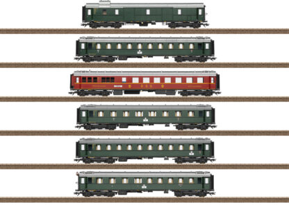 Trix 23629 <br>Schnellzugwagen-Set der Einheitsbauart 1928 bis 1930 | 23629