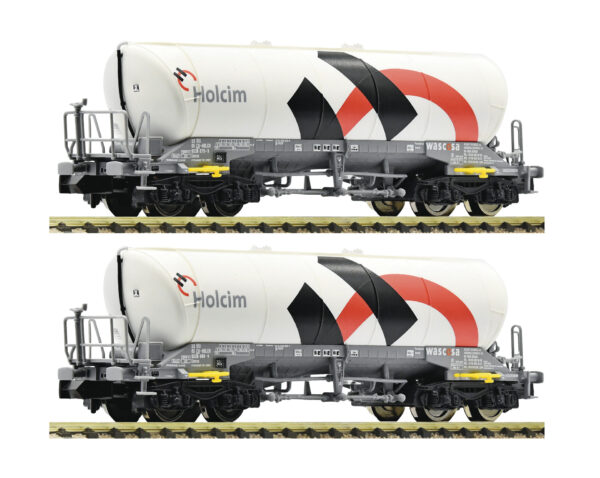 Fleischmann 848901 <br>2-tlg. Set: Silowagen, Holcim/Wascosa | Fleischmann 848901