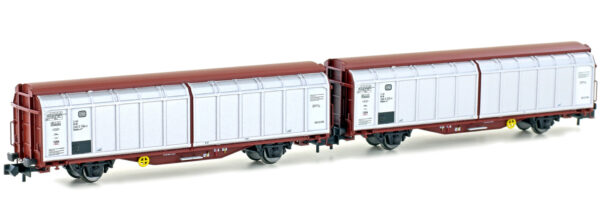 Hobbytrain H24650 <br>2-tlg. Set Schiebewandwagen Hbbiks DB | H24650