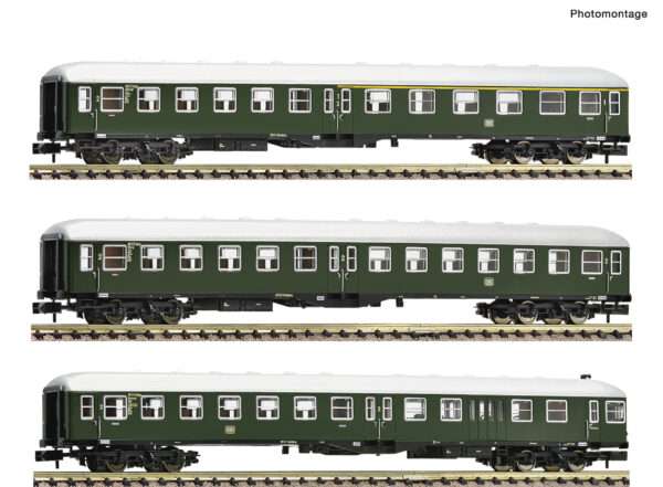 Fleischmann 6260011 <br>3-tlg. Set: Mitteleinstiegswagen, DB | Fleischmann 6260011