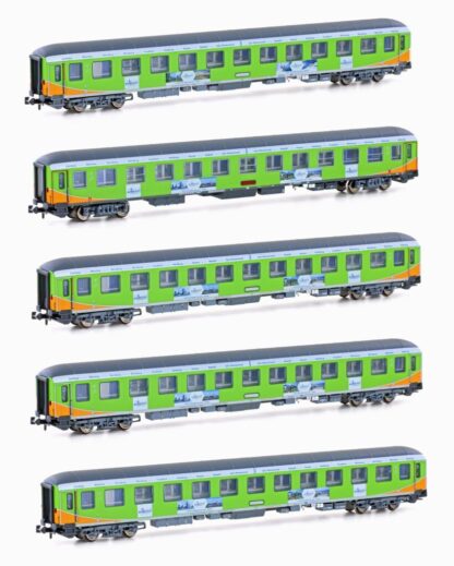 LS Models LS96034 <br>ALPEN-SYLT-EXPRESS 5-TLG. 4X BVCMZ248.5 1X BVXMBZ249.1 EP.VI | LS96034