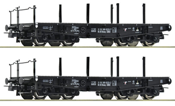 Roco 6600031 <br>2-tlg. Set: Schwerlastwagen, DR | Roco 6600031