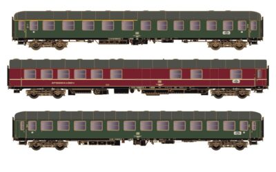 Hobbytrain H43036 3ER SET PERSONENWAGEN DB, EP.IVA, D1213