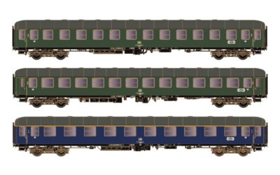 Hobbytrain H43040 3ER SET PERSONENWAGEN DB, EP.IVA, D1213