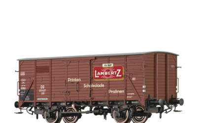 Brawa 49867 GEDECKTER GÜTERWAGEN G10 “LAMBERTZ“ DER DB