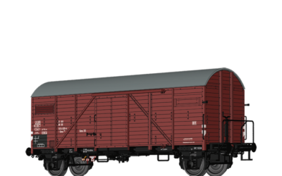 Brawa 50723 GEDECKTER GÜTERWAGEN GLMS201 DER DB