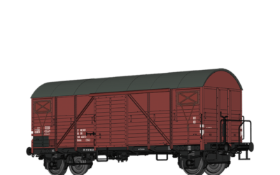 Brawa 50725 GEDECKTER GÜTERWAGEN GLMRS[1364] DER DR