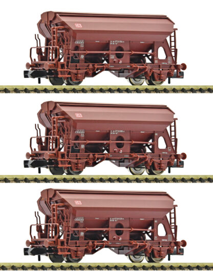 Fleischmann 830358 <br>3-tlg. Set: Schwenkdachwagen, DB AG | Fleischmann 830358