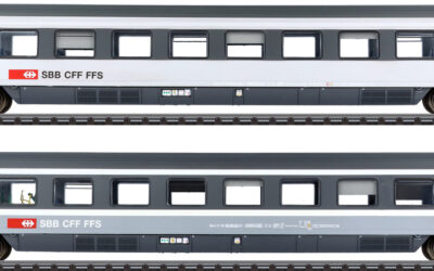 LS Models PI9707 L.S.Models LC9707 2-tlg. Set Reisezugwagen Chur-Hamburg SBB