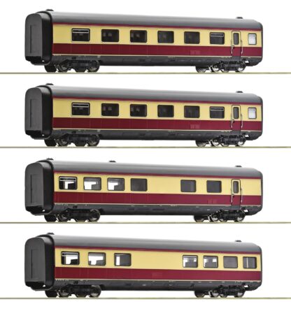 Roco 6200003 <br>4-tlg. Set: Mittelwagen zum Gasturbinentriebzug BR 602, DB | Roco 6200003