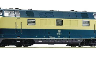 Roco 71089 Diesellokomotive 221 124-1, DB Sound