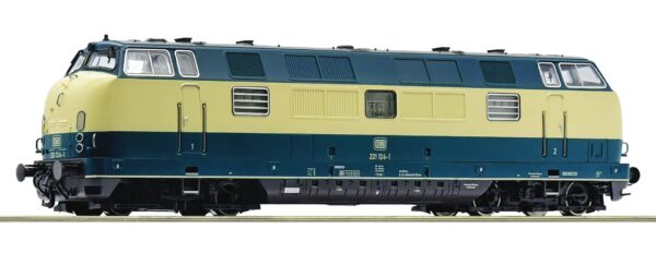 Roco 71089 <br>Diesellokomotive 221 124-1, DB Sound | Roco 71089