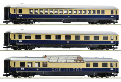 Roco 74048 <br>3-tlg. Set 1: F 21 „Rheinpfeil“, DB | Roco 74048