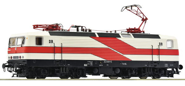 Roco 7510025 <br>Elektrolokomotive 243 001-5 „Weiße Lady“, DR Sound | Roco 7510025