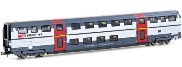 Hobbytrain H25126 <br>DoSto-Wagen IC2000 1. Kl. SBB | 25126