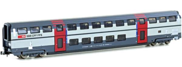 Hobbytrain H25127 <br>DoSto-Wagen IC2000 2. Kl. SBB | 25127