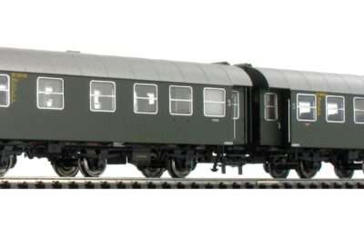 Brawa 46301 Personenwagen-Set 2-tlg. BC3yge + C3yge DB