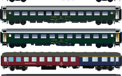 LS Models 97032 5ER SET PERSONENWAGEN DB/SBB, EP.IVA, D568