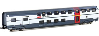 Hobbytrain H25128 <br>DoSto-Wagen IC2000 1. Kl. Gepäck SBB | hobbytrain h25128 dosto wagen ic2000 1 klasse gepaeck sbb spur n neuheit 2023