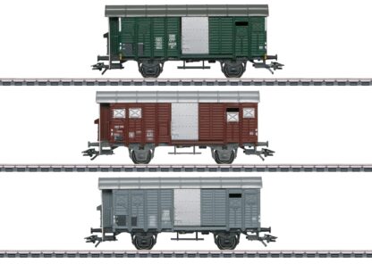 Märklin 46568 <br>Güterwagen-Set mit gedeckten Güterwagen K3 SBB | 46568