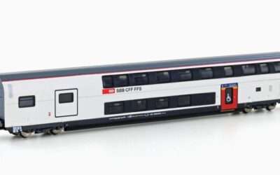 Hobbytrain H25122 IC2020 DOSTO-WAGEN, 1.KL./GEPÄCK SBB, EP.VI, REFIT