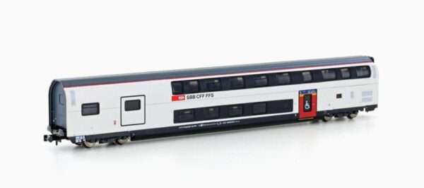 Hobbytrain H25122 <br>IC2020 DOSTO-WAGEN, 1.KL./GEPÄCK SBB, EP.VI, REFIT | H25122 3 1024x454 1