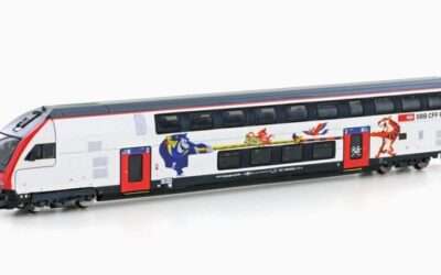 Hobbytrain H25123 IC2020 DOSTO-STEUERWAGEN, 2.KL SBB, EP.VI, REFIT