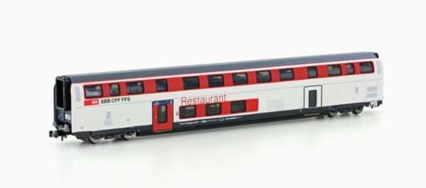 Hobbytrain H25124 <br>IC2020 DOSTO-WAGEN, RESTAURANT SBB, EP.VI, REFIT | H25124 3 1024x454 1