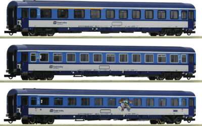 Roco 6200002 3-tlg. Set: Eurofima-Wagen, CD