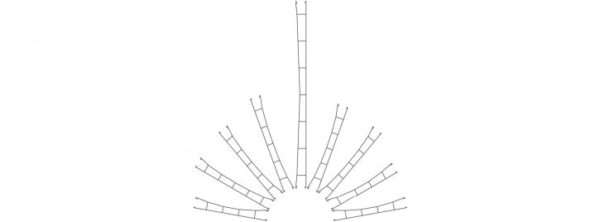 Viessmann 4331 <br>N Fahrdraht 222 mm, 3 St. | 4331