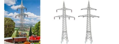 Faller 130898 <br>2 Freileitungsmasten (100 kV) | 130898