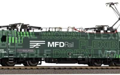 Piko 71330 H0 DC Elektrolokomotive BR 186 MFD Rail Railpool VI DCC-Sound