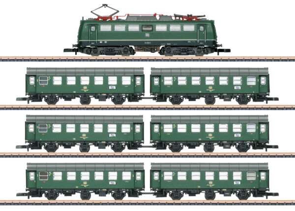 Märklin 81304 <br>Zugpackung "Ferienreisezug" mit Elektrolokomotive BR 140 | 81304